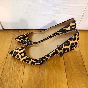 Michael Michael Kors Leopard print heels, size 7.5, like new
